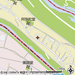 栃木県足利市野田町343周辺の地図