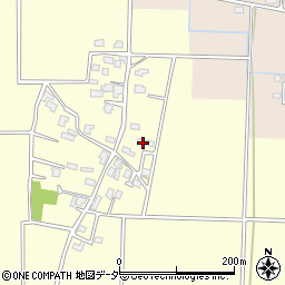 長野県安曇野市三郷温7186周辺の地図