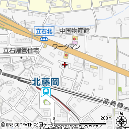 群馬県藤岡市立石626-12周辺の地図