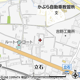 群馬県藤岡市立石1538周辺の地図