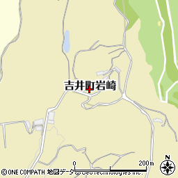 群馬県高崎市吉井町岩崎1243周辺の地図