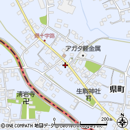 栃木県足利市県町1194周辺の地図