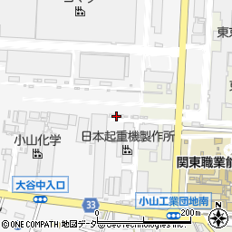 栃木県小山市横倉新田302周辺の地図