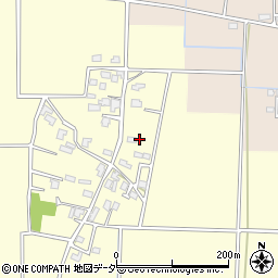 長野県安曇野市三郷温7187周辺の地図