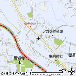 栃木県足利市県町1196-2周辺の地図