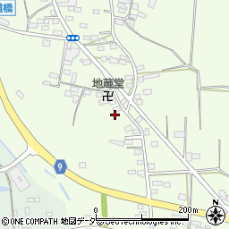 栃木県佐野市越名町327-1周辺の地図