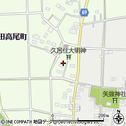 群馬県太田市新田高尾町甲-84周辺の地図