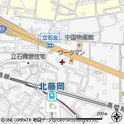 群馬県藤岡市立石633周辺の地図