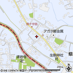 栃木県足利市県町1196周辺の地図