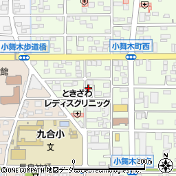 群馬県太田市小舞木町308-1周辺の地図