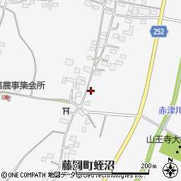 栃木県栃木市藤岡町蛭沼1685周辺の地図