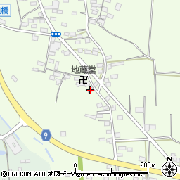 栃木県佐野市越名町327周辺の地図