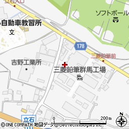 群馬県藤岡市立石1150周辺の地図