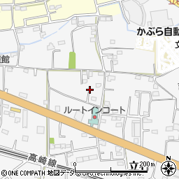 群馬県藤岡市立石731-2周辺の地図