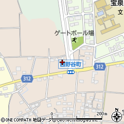 群馬県太田市西野谷町170-1周辺の地図