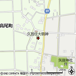 群馬県太田市新田高尾町甲-83周辺の地図