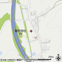 石川県加賀市奥谷町周辺の地図