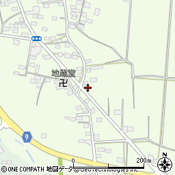 栃木県佐野市越名町143-3周辺の地図