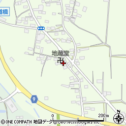 栃木県佐野市越名町328周辺の地図