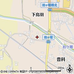 長野県安曇野市豊科1121-2周辺の地図
