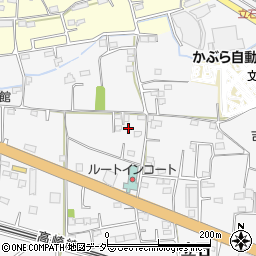 群馬県藤岡市立石726-1周辺の地図