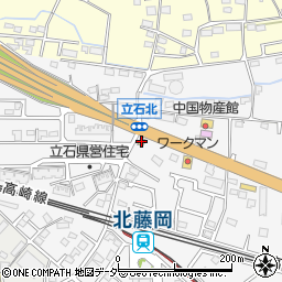 山田うどん新町店周辺の地図