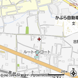 群馬県藤岡市立石726-3周辺の地図