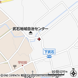 上田市商工会武石支所周辺の地図