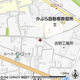 群馬県藤岡市立石1542-3周辺の地図