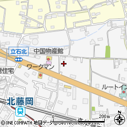 群馬県藤岡市立石605周辺の地図