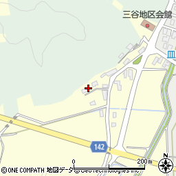 石川県加賀市曽宇町ト12周辺の地図