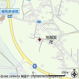 栃木県佐野市越名町313周辺の地図