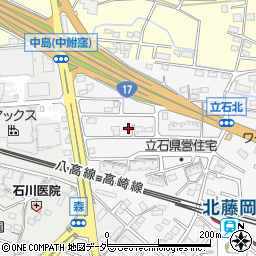 群馬県藤岡市立石658-5周辺の地図