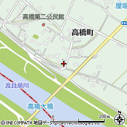 栃木県佐野市高橋町209周辺の地図