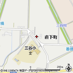 石川県加賀市直下町ハ周辺の地図