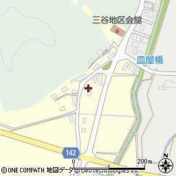 石川県加賀市曽宇町サ周辺の地図