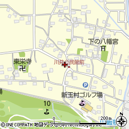 川井公民館周辺の地図