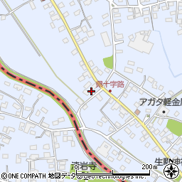 栃木県足利市県町1394-3周辺の地図