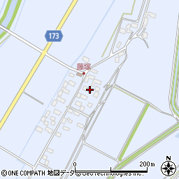 栃木県小山市網戸615周辺の地図