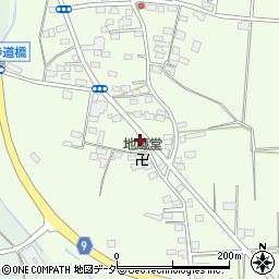 栃木県佐野市越名町309周辺の地図
