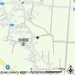 栃木県佐野市越名町141-4周辺の地図