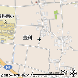 長野県安曇野市豊科2843周辺の地図