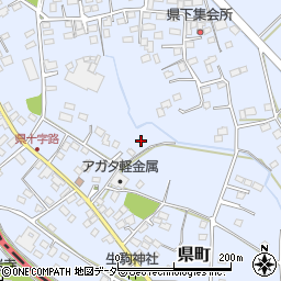 栃木県足利市県町1211周辺の地図