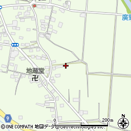 栃木県佐野市越名町342-1周辺の地図