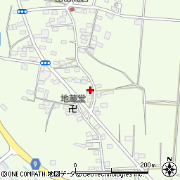 栃木県佐野市越名町339-3周辺の地図
