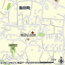 栃木県佐野市飯田町765周辺の地図