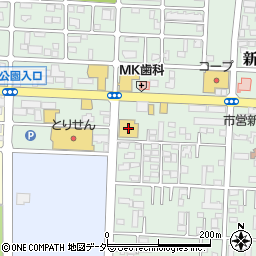 ユニクロ太田店周辺の地図
