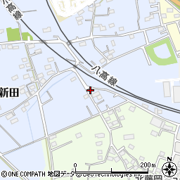 群馬県藤岡市森新田289-1周辺の地図