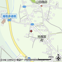 栃木県佐野市越名町304-2周辺の地図