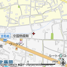 群馬県藤岡市立石713周辺の地図